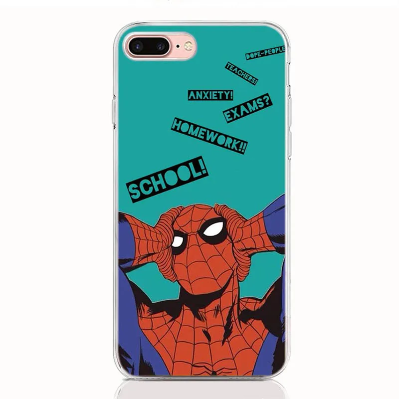 A19 Чехол для телефона Blackberry KEYone/DTEK 70/KEY2/Motion/Passport Silver Edition из мягкого ТПУ силикона с принтом Marvel Comics - Цвет: A19