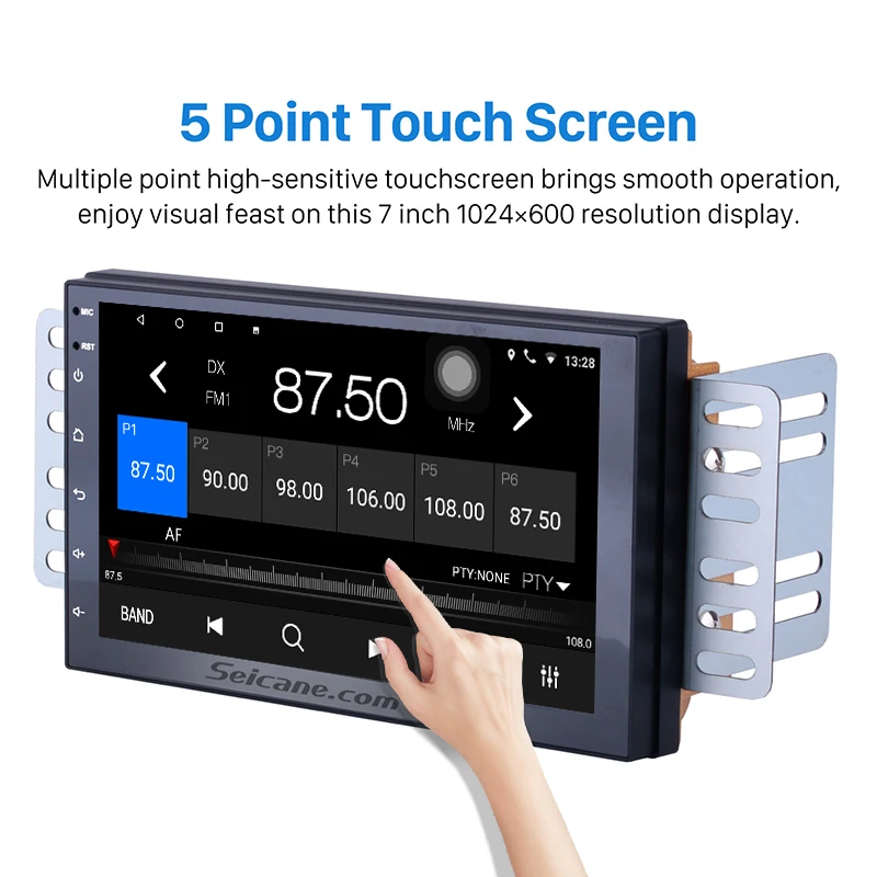 Seicane Универсальный 2Din Android 8,1 8-ядерный автомобиля gps навигации стерео для Honda Kia Nissan Suzuki Toyota VW hyundai Поддержка RDS 3g