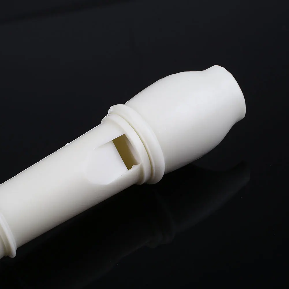 Musical Plastic Music 8 Holes Soprano Descant Flute Recorder with Cleaning Stick