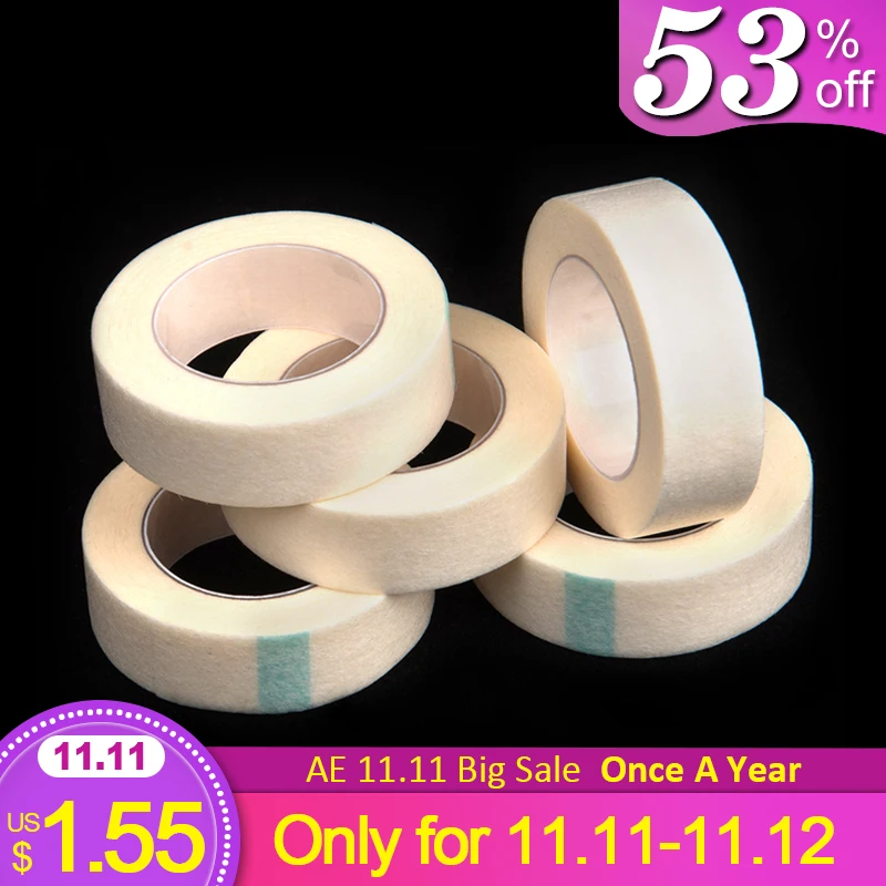 

5pcs/lot Surgical Tape Nedical Breathable Non-woven Tape for Eyelash Extension Tools to Protect Under Eyelashes