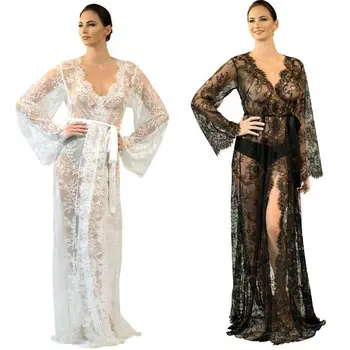 

Hirigin Womens Bikini Cover Up Cardigan Kaftan Beach Long Dress Swimwear Bathing Suit