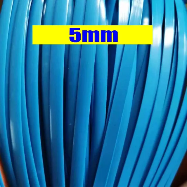 82 Types 10 Meters PE Flat Round Synthetic Rattan Material DIY Weaving Rope Knit Repair Furniture Bed Sofa Chair Table Basket 45