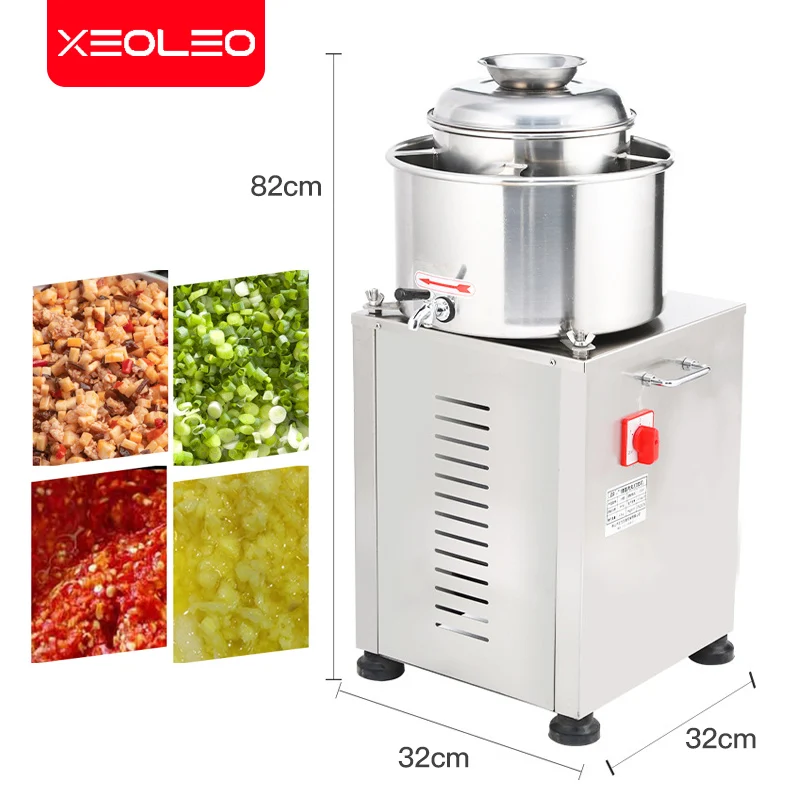 XEOLEO Meatball Puree Machine Meatball Beater Meat Grinder Vegetable Stuffing Maker Fish Ball Minced Garlic/Chili Food Processor