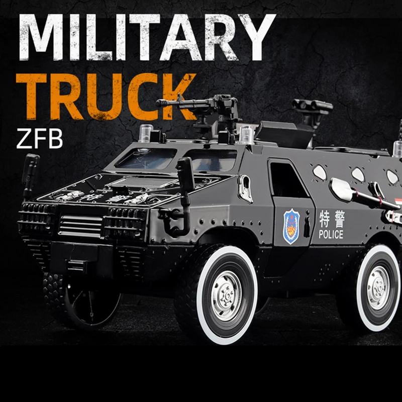 1:24 lega Refit American blindato modello di auto pressofuso metallo giocattolo  polizia Anti-terrorismo a prova di esplosione veicoli modello regalo per  bambini - AliExpress