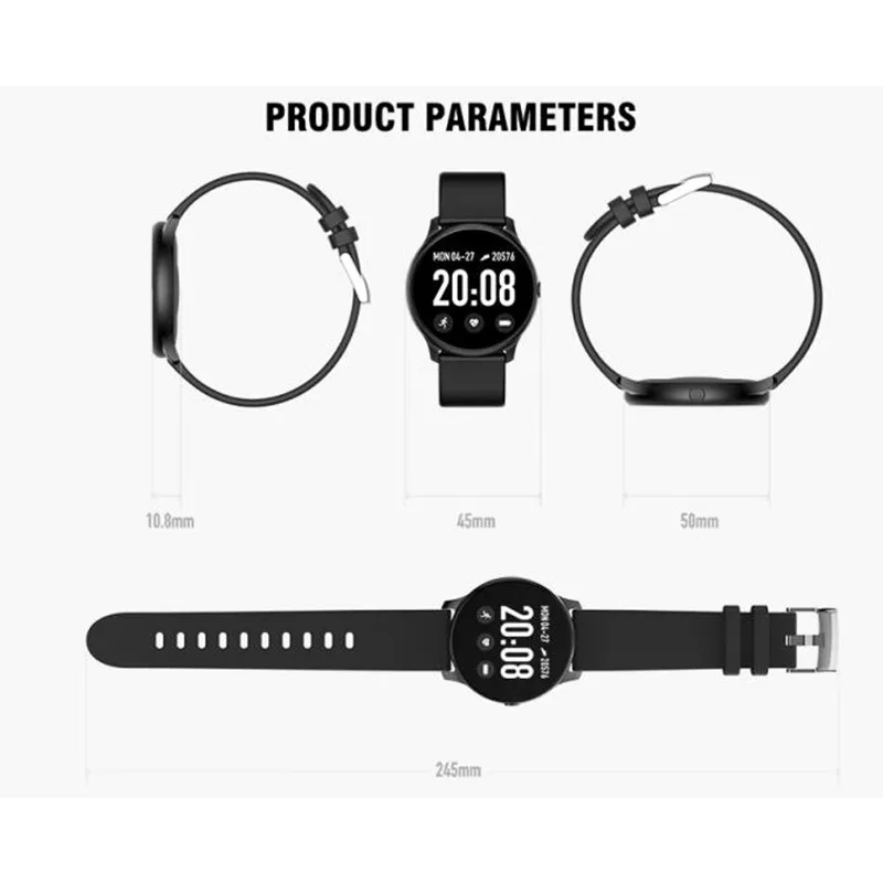 KOSPET Magic женские Смарт-часы пульсометр кислородный Спорт Bluetooth для мужчин фитнес Trakcer KW19 Smartwatch для Android IOS Телефон