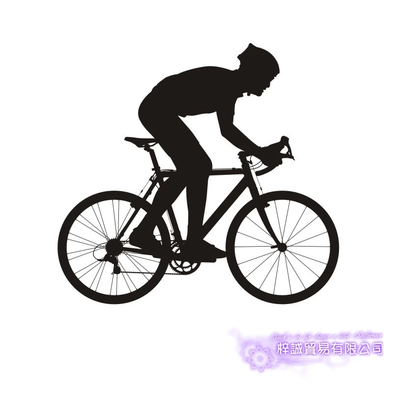 DCTAL Dad Kids Room Bike Sticker Bicycle Car Decal Posters Vinyl Wall Decals Pegatina Decor Mural