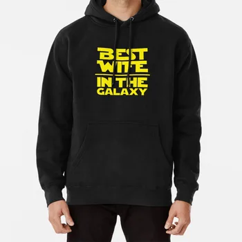 

Best Wife In The Galaxy Hoodie Fiancee Wedding Marriage Galaxy Stars Dark Wife Mother Wars
