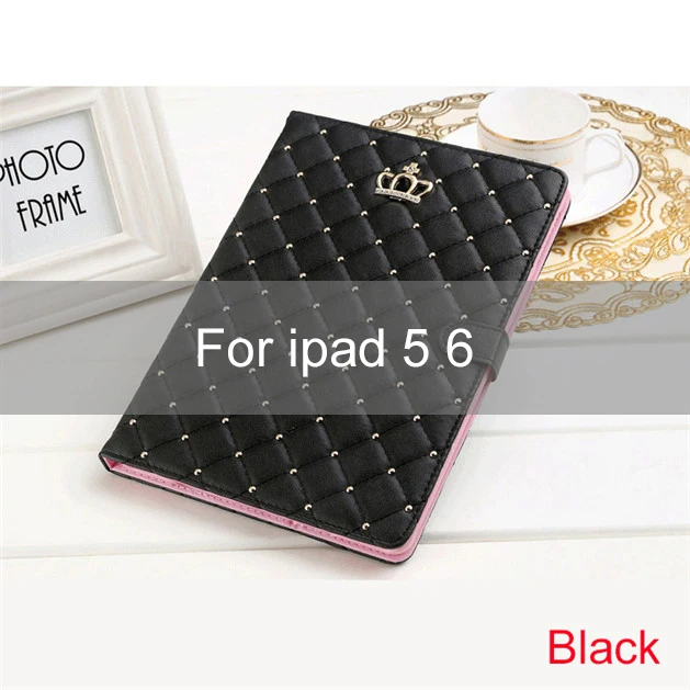 For ipad 5 6 Essidi Модный чехол для IPad 2, 3, 4 5 6 Smart Auto Wake Sleep PU кожаный чехол для планшета для IPad 2, 3, 4 5 6 для женщин девочек - Цвет: For ipad 5 6
