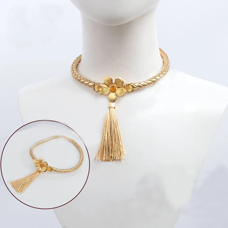 Genshin Impact Kamisato Ayaka Cosplay Necklace Headwear Pin