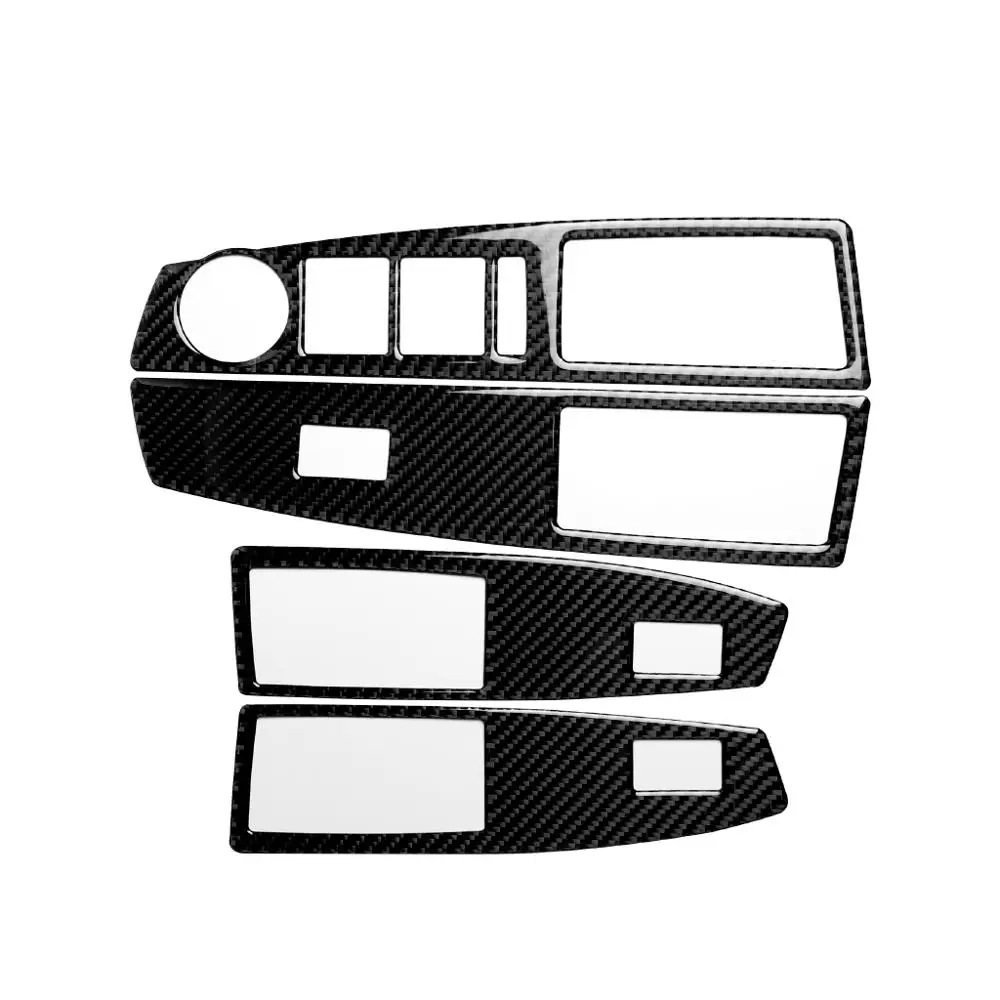 

4Pcs/Set Carbon Fiber Window Lifter Switch Decoration Panel Cover Trim Sticker For Chevrolet Cruze 2009-2015 car styling
