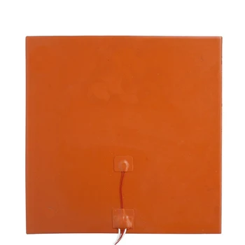 

Silicone Heated Bed Heating Pad Flexible Waterproof 200x200/220*220/300x300mm PowerVoltage12V/220V for 3D printer Parts hot bed