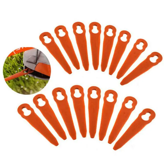 32Db/Készlet Műanyag Vágó Pengék A Stihl Polycuthoz 2-2 Fs45 Fűnyíró Trimmer Szerszámok Otthoni És Kerti Szerszámokhoz - Image 2