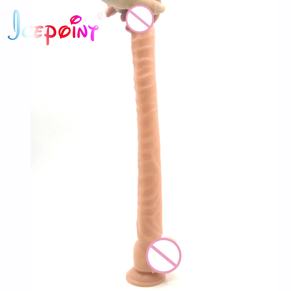 42x4.6cm huge long dildo realistic horse animal dildos big suction cup dildo animal sex toys for women large anal silicone
