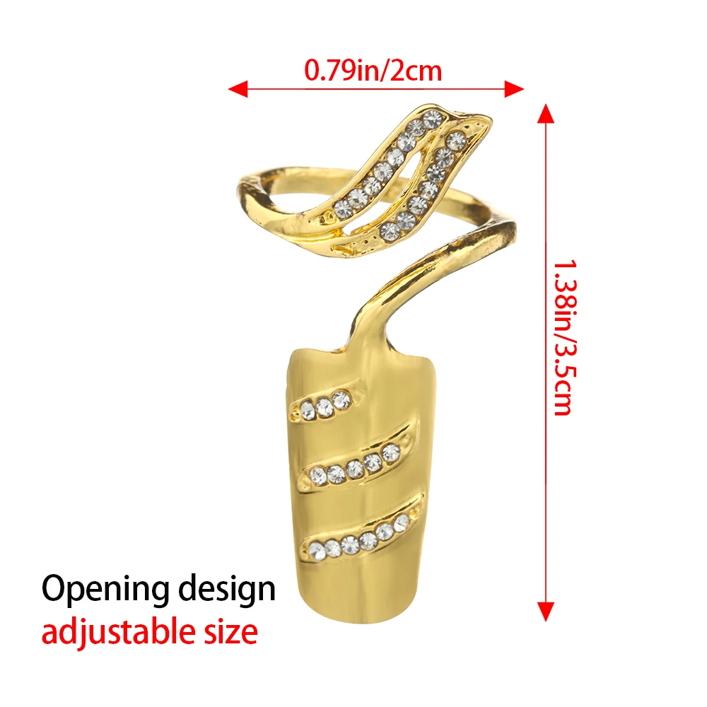 1Pc DIY Multi Style Ring Knitting Loop Crochet Tool Fish Knitting Ring Finger Wear Thimble Yarn Adjustable Open Fingering Tools 