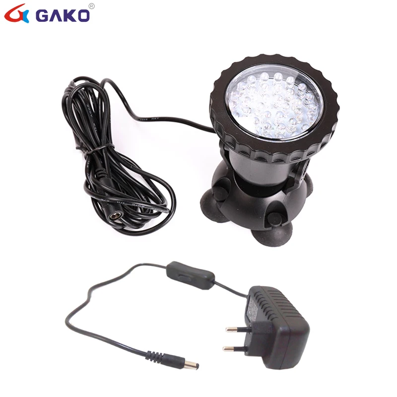 

Gako 36 LED Underwater Spot Light Highly Waterproofing IP68 Tank and Aquarium Landscape Lights EU US UK SAA Plug