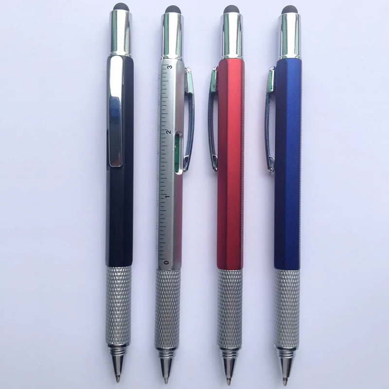 AI Multifunctional Tool Screw Driver Level Touch Screen Touch Control Touch Capacitance Mobile Phone Handwritten Ballpoint Pen T