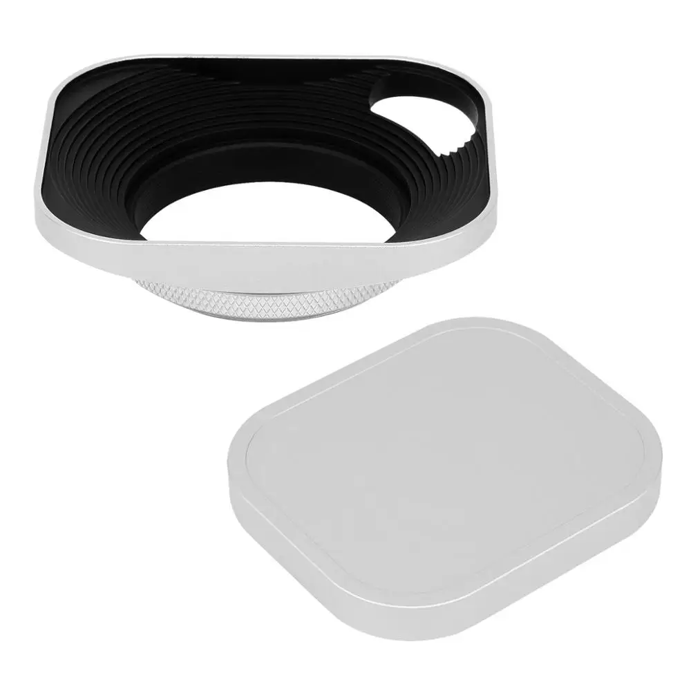 

Haoge Metal Screw-in Lens Hood with Hollow Out Designed and Metal Cap are specially designed for the lens with 43mm filter size