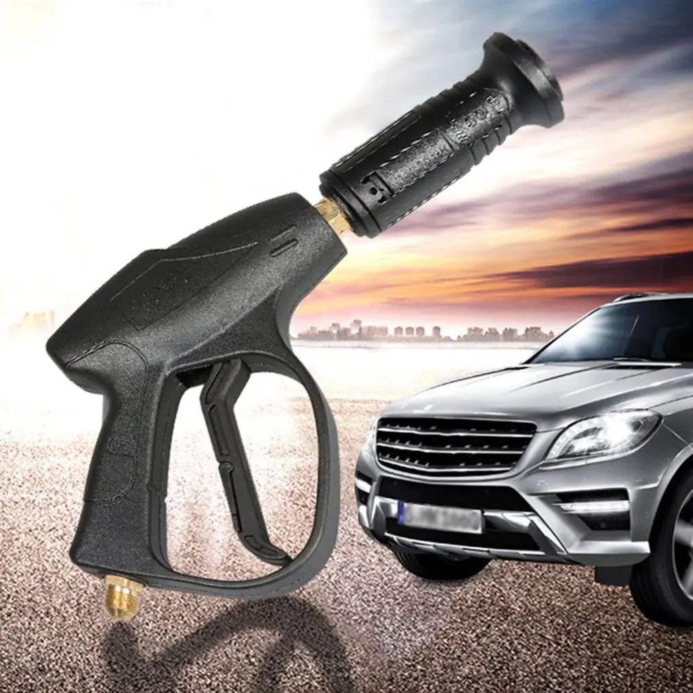 Регулируемый пистолет для мойки авто 3000 PSI высокий пистолет для мойки под давлением с 6 насадками для автомобильных моек давления