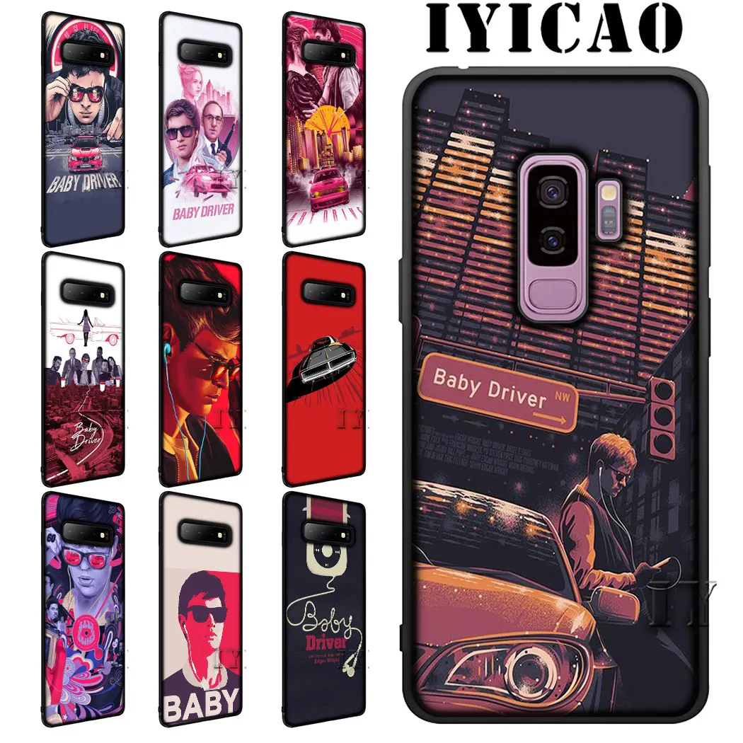 IYICAO TV Baby Driver Soft Silicone Phone for Samsung A3 A5 A6 Plus A7 A8 A9 Cover |