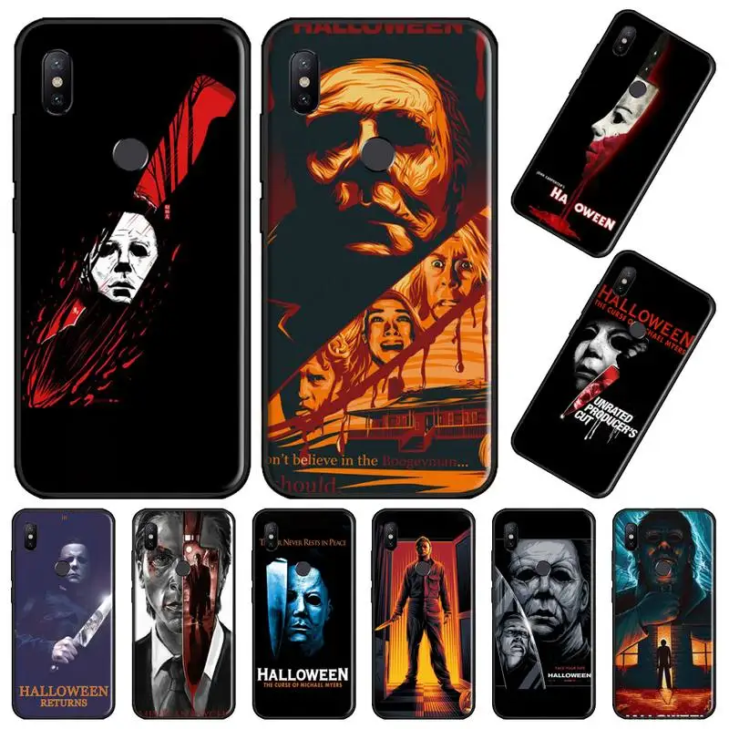 

Halloween The Curse Of Michael Myers Phone Case For Xiaomi Mi A1 A2 5 6 6PLUS 8 9 SE Lite MIX 2 2S MAX 2 3 Pocophone F1