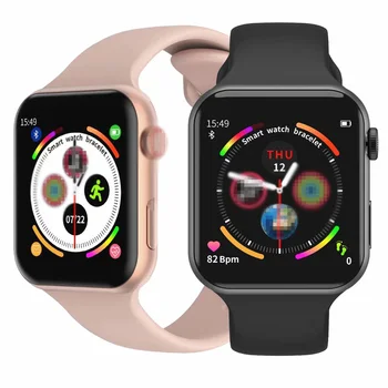 

Smart Watch Mens IWO 8 Lite 1.54" Screen 44mm Watch 5 Heart Rate Blood Pressure Monitor Waterproof Sport Smartwatch Women