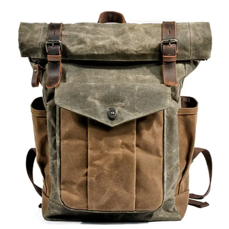 large canvas rucksack