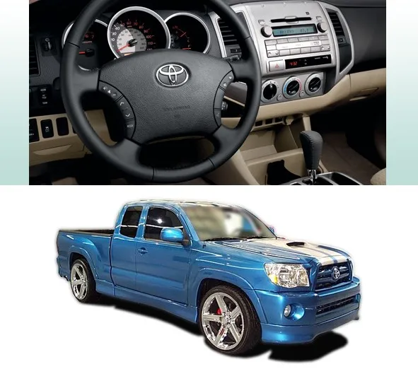 Автомобильный комплект для Tacoma 2005 2006 2007 2008 2009 2010 2011 2012|dash kit|car fasciacar stereo fascia |
