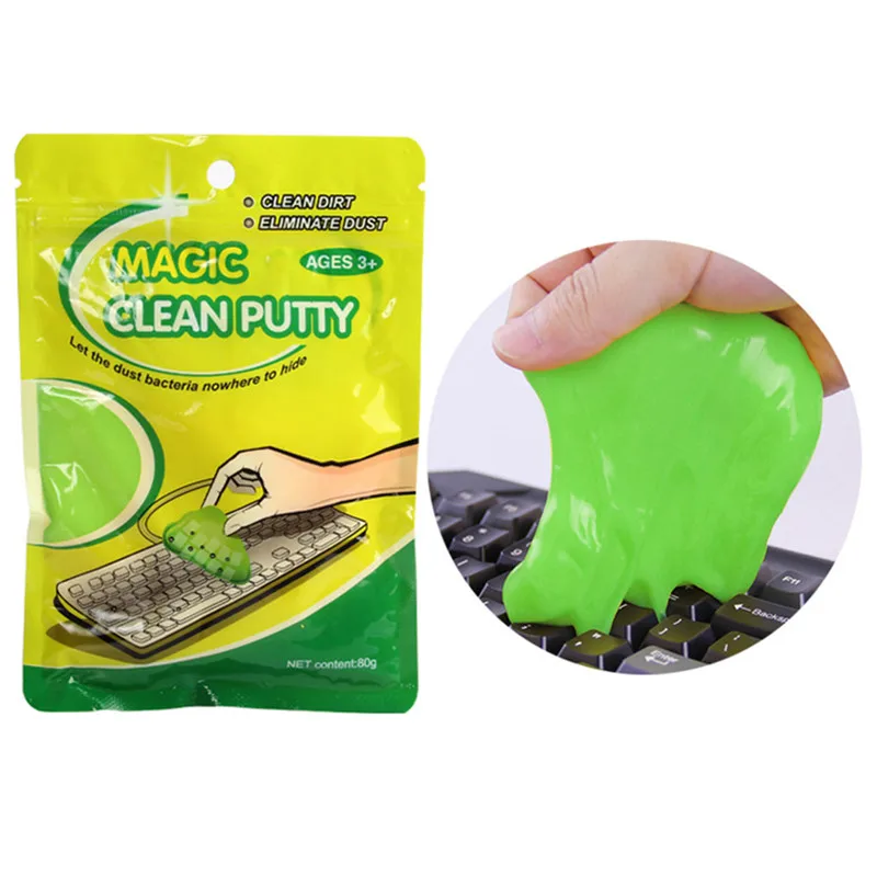 

Keyboard Cleaning Gel Crystal Magic Universal Cleaning Keyboard Cleaner For Car Interiors Laptop Electronic Device Cleaning Tool