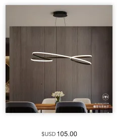 wood chandelier Chrome/Gold Plated Modern led Chandelier for dining room kitchen Room Led chandelier 90-260V Length 90cm/110cm Modern Chandelier orb chandelier