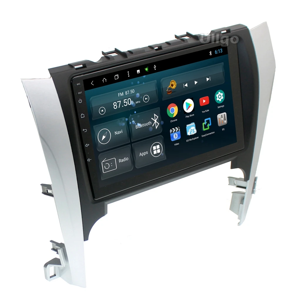 Автомагнитола 9 дюймов 4 Гб ОЗУ Восьмиядерный процессор Android DVD GPS для Toyota Camry V50