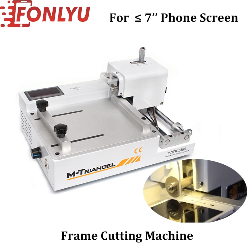 

2019 New LCD Cutting Machine For IPhone Xiaomi Redmi Huawei Samsung Mobile Phone Screen Repair 100% M-Triangel Original Brand