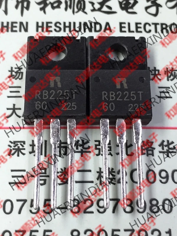 20 шт./лот RB225T-60 TO-220F 60V 30A