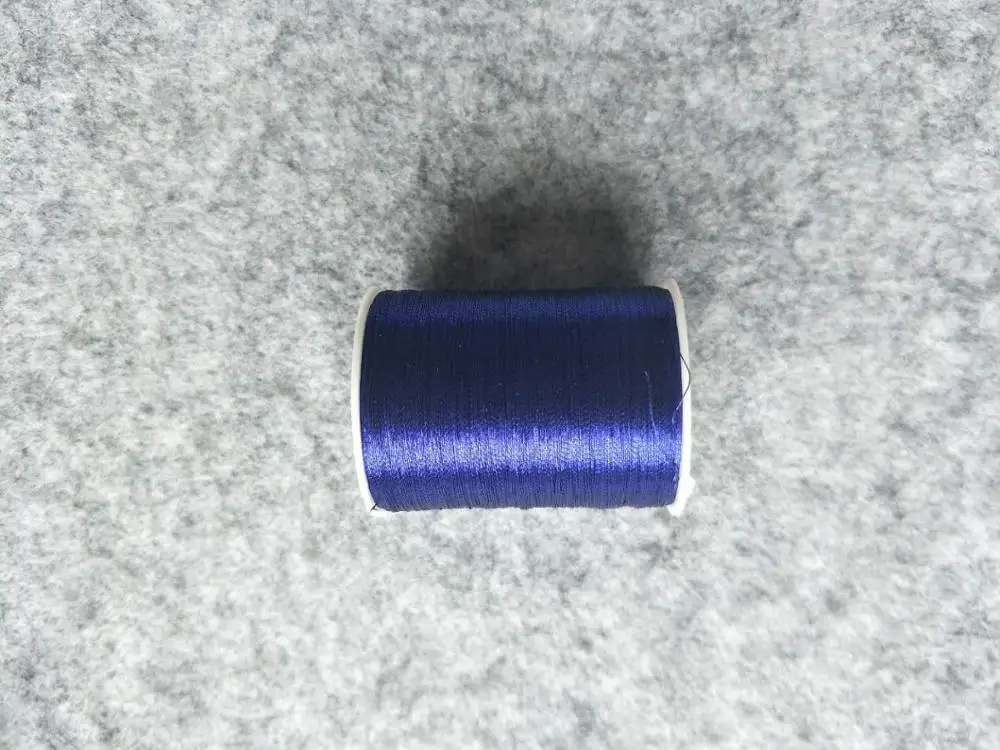 royalblue Разноцветная отборная Высококачественная семейная вышивка из металла, нитки для шитья, аксессуары для одежды DIY, 60 ярдов, 1 шт., распродажа - Цвет: royalblue