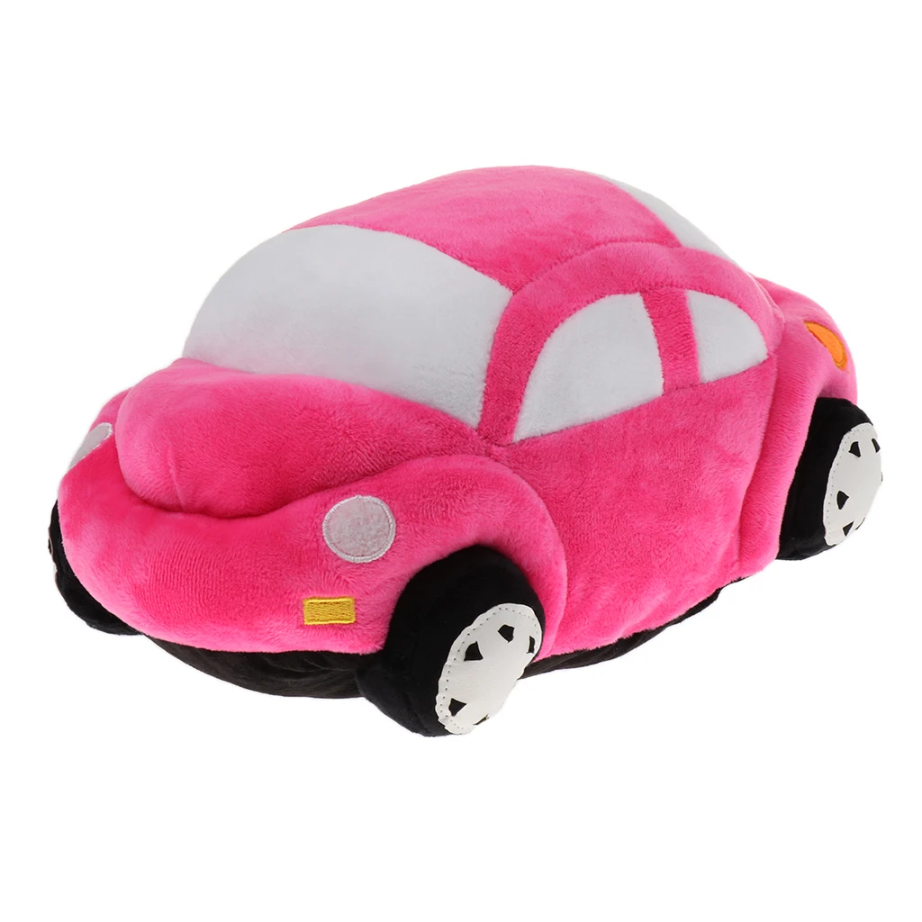 Kids Cars Shape Model Stuffed Animals Brinquedos Baby Plush Pillow Cushion