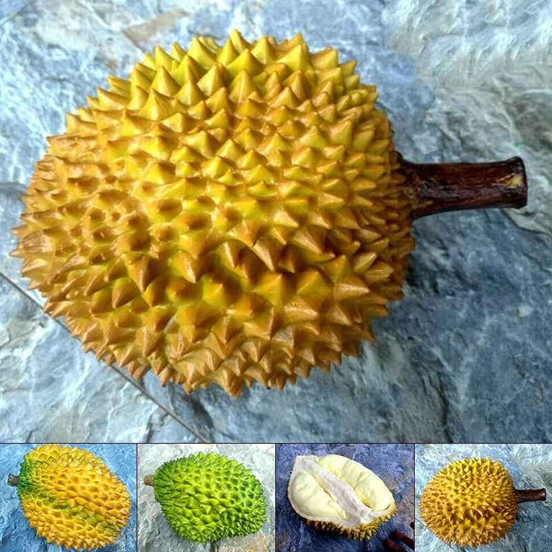 Имитация Durian искусственные фрукты ручной работы реалистичные DIY кухонное украшение для дома поддельные фрукты модель плесень фото реквизит