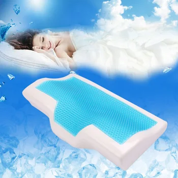 

Slow Rebound Summer Pillow Headrest Memory Foam Bedding Home Anti-snore Pain Release Sleeping Neck Support Skin Friendly