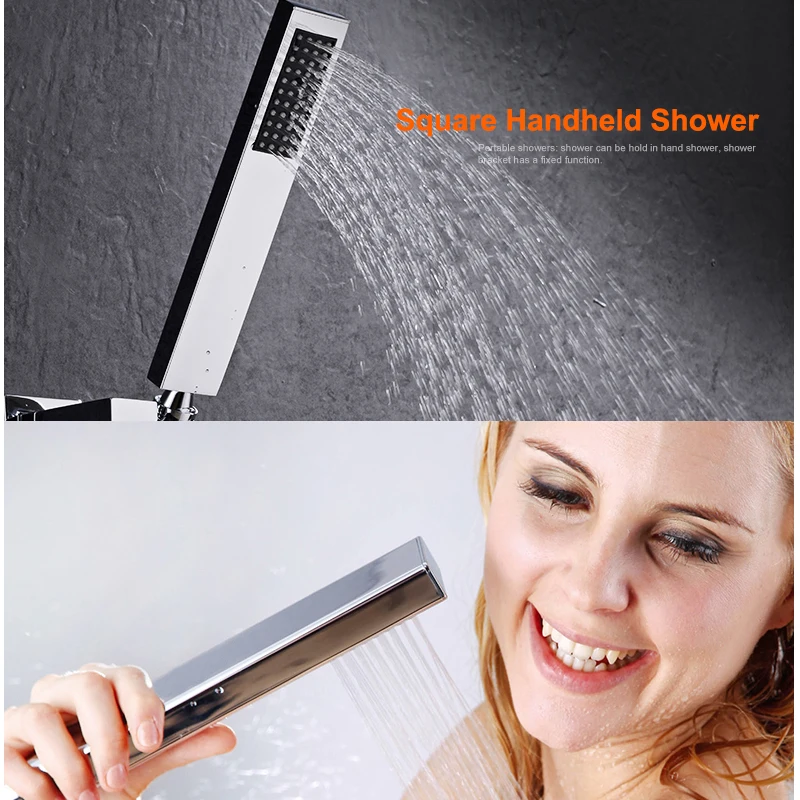 quyanre wanfan frap gappo LED Thermostatic In Wall Mount Shower Faucets Set Brass Shower Head Thermostatic Mixer Tap Handles 6pcs Massage Jets Bath Shower3