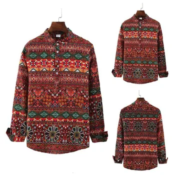 

2019 Autumn Long Sleeve Shirt Cotton Shivering Will Code Length Sleeve Shirt 666