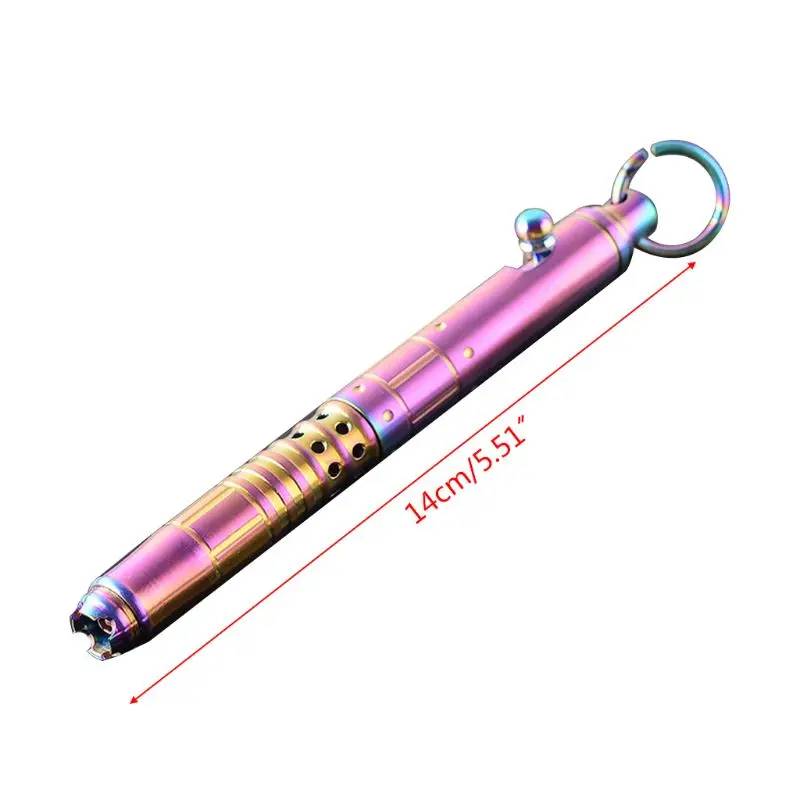 

Practical Solid Titanium Alloy Gel Ink Pen Retro Bolt Action Writing Tool Supply R9UA