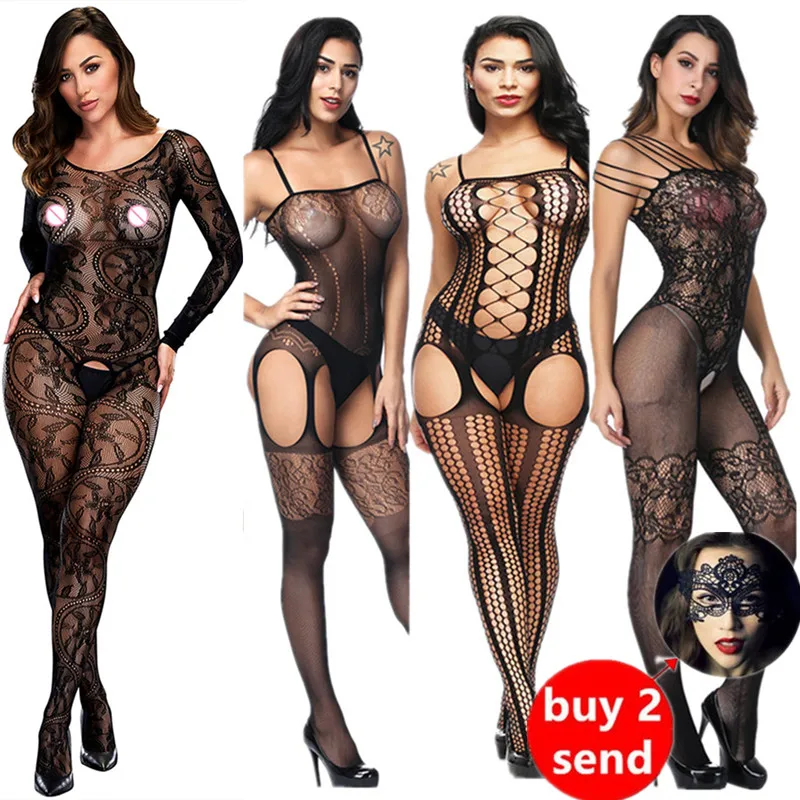Women Underwear Sexy Lingerie Sexy Shapers for women Open crotch fetish Bodystocking erotic Babydoll Crotchless body suit underwear costumes