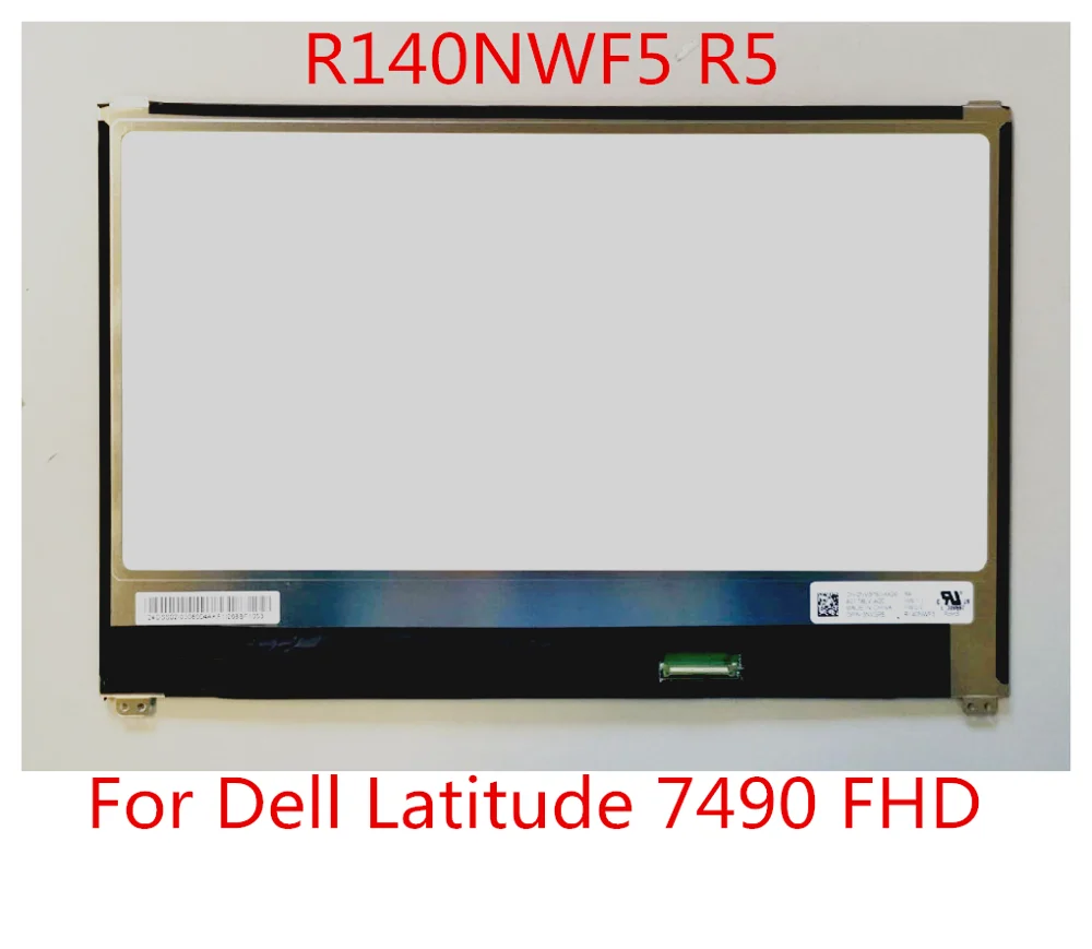 14 0 Inch R140nwf5 R5 For Dell Latitude 7490 Dp N 0nv3p5 Nv3p5 Fhd 40 Pin Laptop Led Lcd Touch Screen Replacement New Laptop Lcd Screen Aliexpress