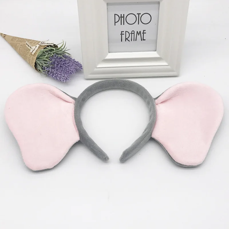 Plush Rabbit Ears Headband for Kids Girls Adult, Fluffy Easter Bunny Ears Headband Halloween Cosplay Hairbands Party Costume ► Photo 3/6