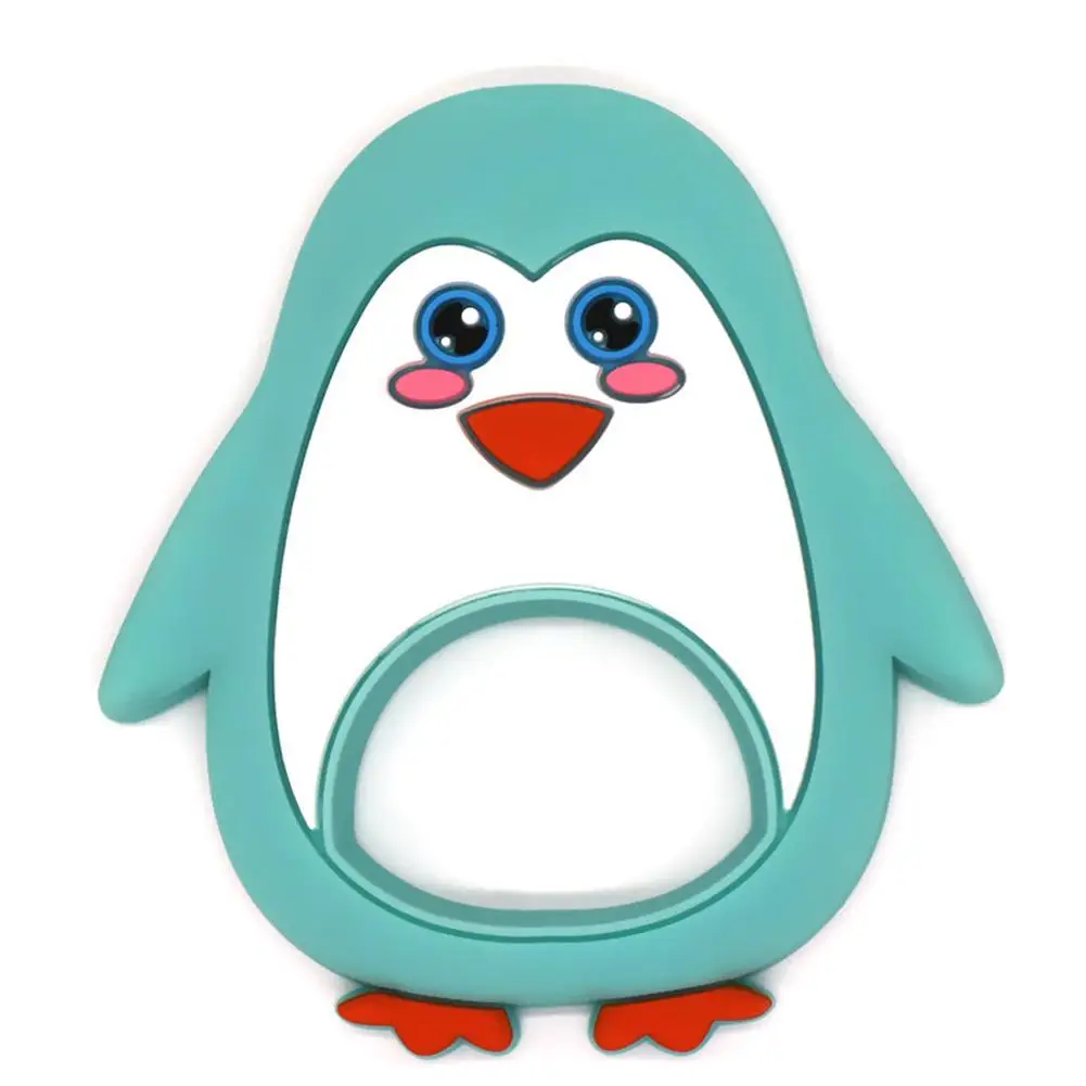 Baby Teether Cartoon Animal Infant Tooth Gum Silicone Training Tooth Toy Baby Nursing Teething