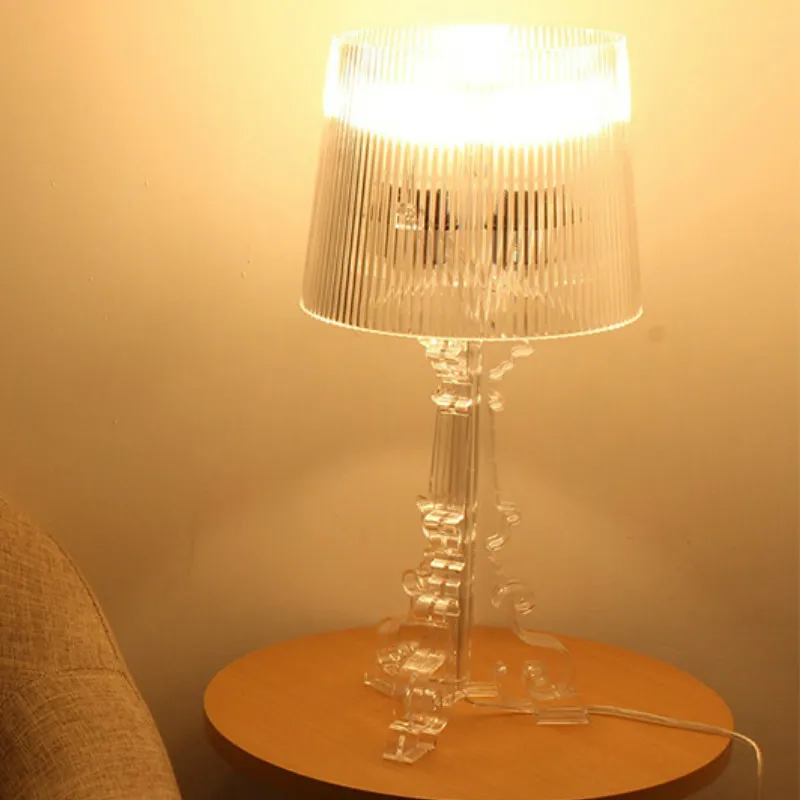 Итальянский дизайн акриловый светодиодный светильник Kartell burgie современный