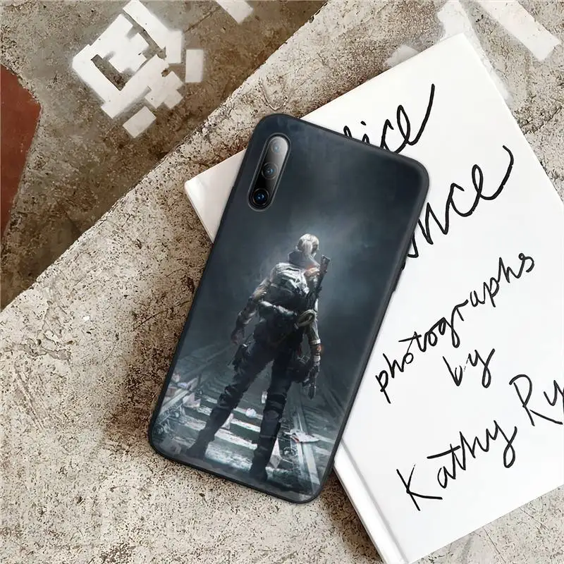 TOM CLANCY'S THE DIVISION 2 LOGO Black Mobile Phone Case For Samsung Galaxy S9 S10 S20 S21 S30 Plus Ultra S10e S7 S8 Cover