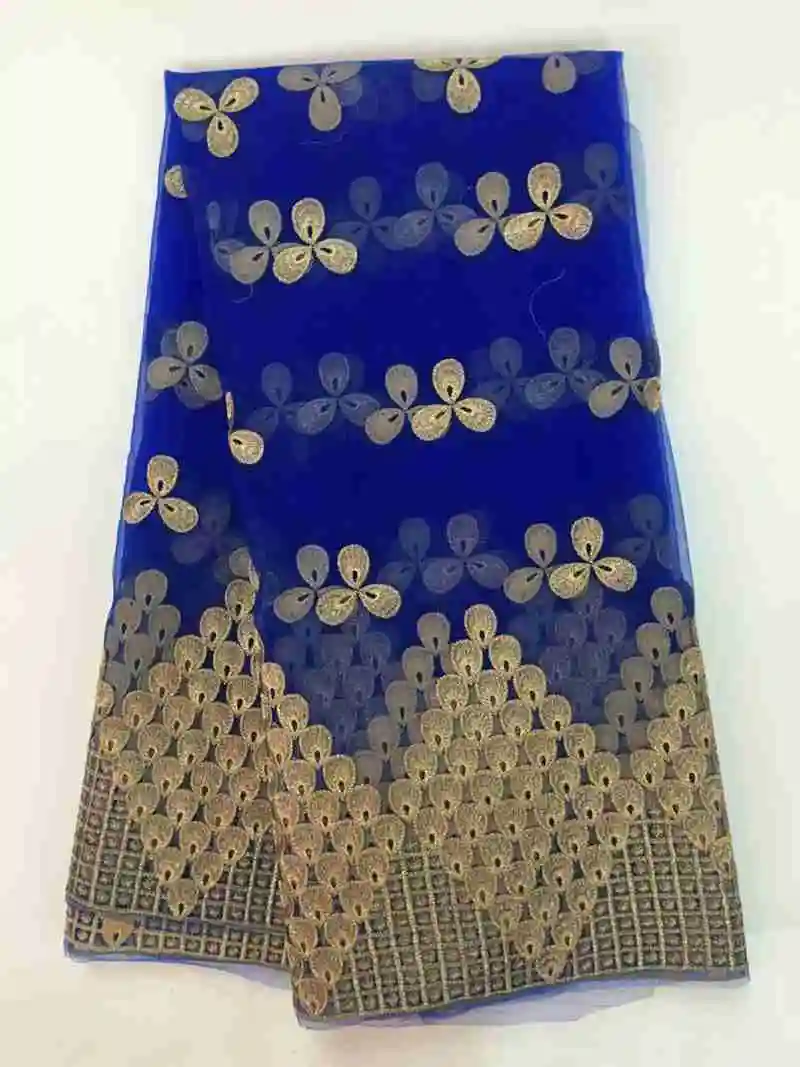 

JNP High Quality French Nigeria Net Lace African Tulle Mesh Lace Fabric For Party Dress 5yards