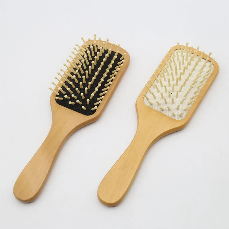 

Wooden Hair Comb Soft Hair Brush Care Massage Anti-static Detangling Comb for Long Hair Women Hairdressing Salon Styling Tools