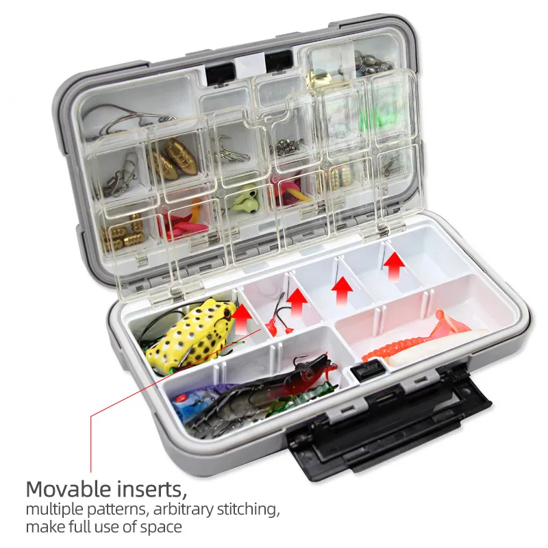 Waterproof Fishing Tackle Box Fishing Accessories Tool Storage Box Fish  Hook Lure Fake Bait Boxes For Carp Fishing Goods - AliExpress