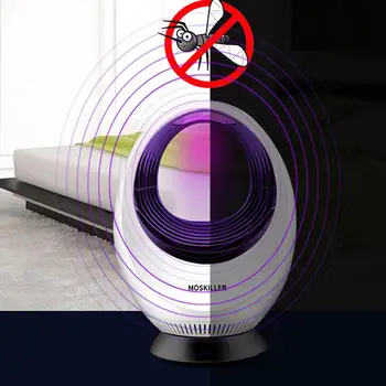 

Mosquito Killing Lamp Suction Fly Trap LED Photocatalyst Mosquito Killer Eradicate Flies Anti-Mosquito Trap Lamp