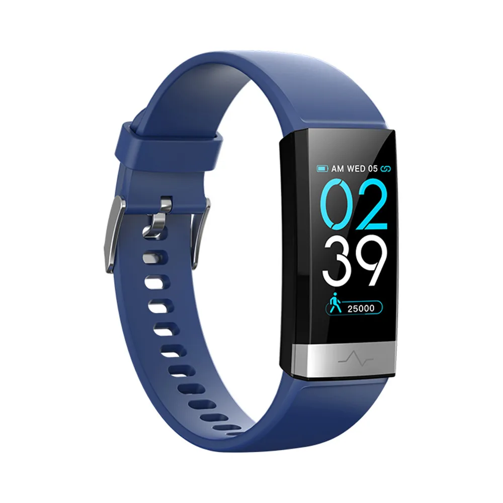 Interpad V19 ECG PPG Smart Braclet Men Women Sleep Activity Tracker Call Reminder Week Alarm Clock Passometer For Android IOS